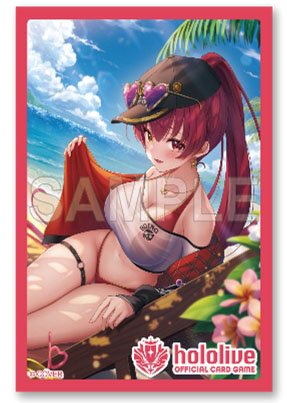 Hololive OFFICIAL CARD GAME Official Holoca Sleeve Vol.50 [Houshou Marine]