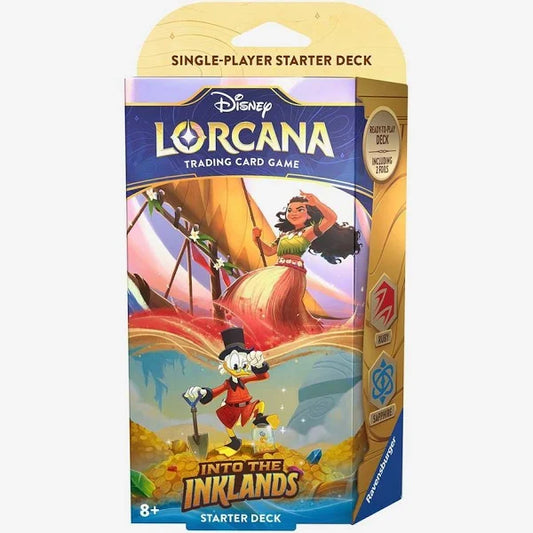 Ravensburger Disney Lorcana TCG: Into The Inklands Starter Deck