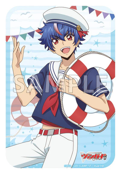 Bushiroad Sleeve Collection Mini Extra Vol.154 Cardfight!! Vanguard Divinez "Akina Meido" Marine style